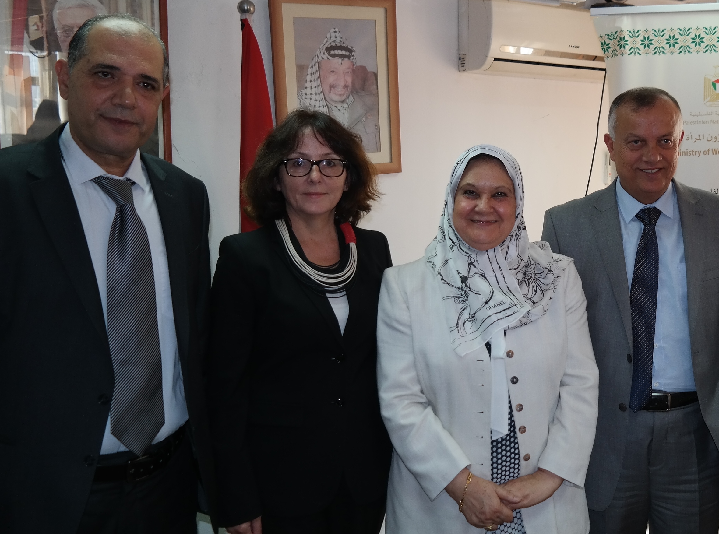 الآغا تستقبل مقررة الأمم المتحدة الخاصة حول العنف ضد المرأة